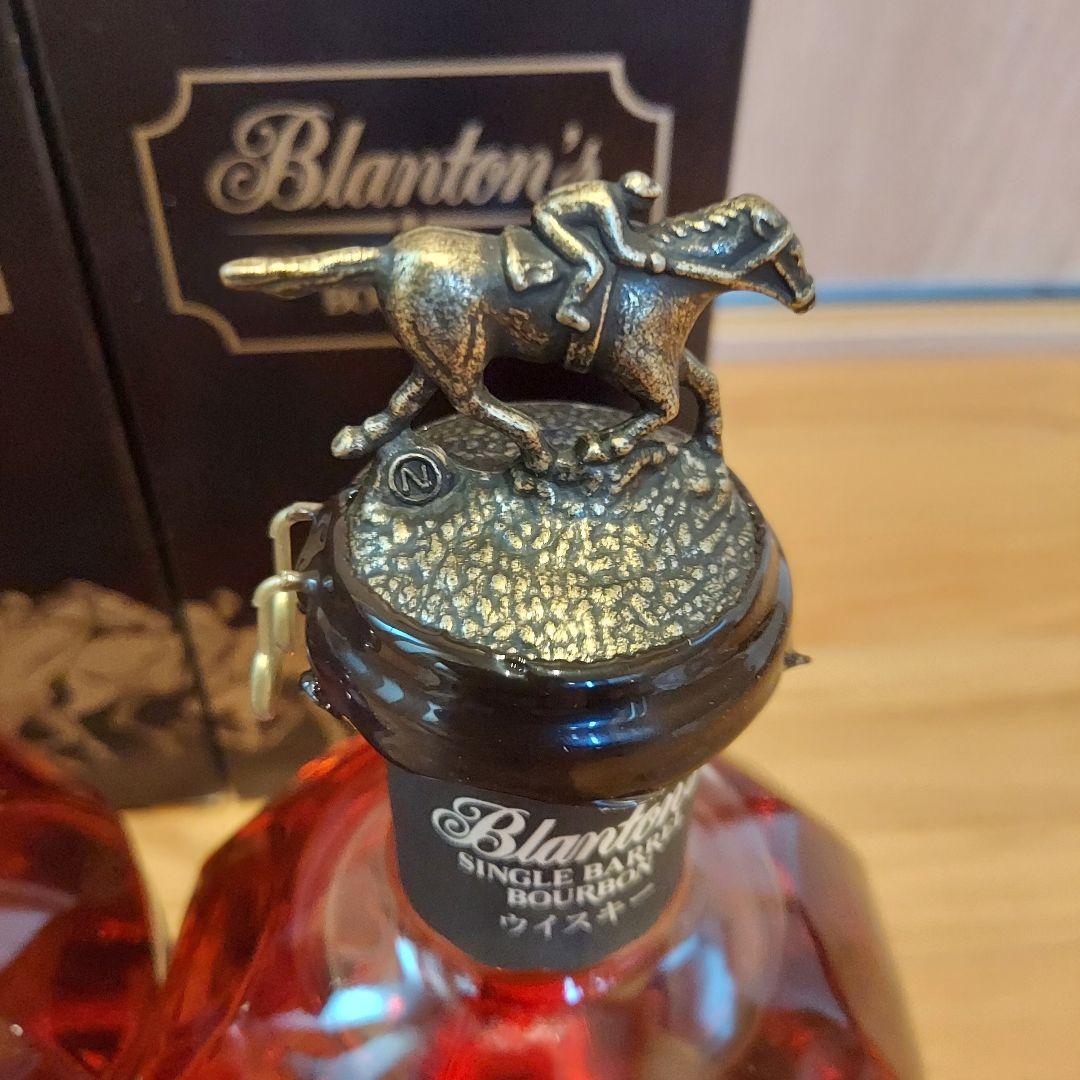 【未開封】ブラントンブラック Blanton's シングルバレルバーボン4本売り
