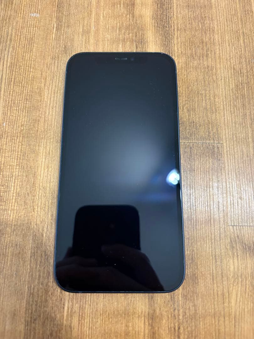 Apple iPhone 12 本体 ブラック 充電ケーブル付き