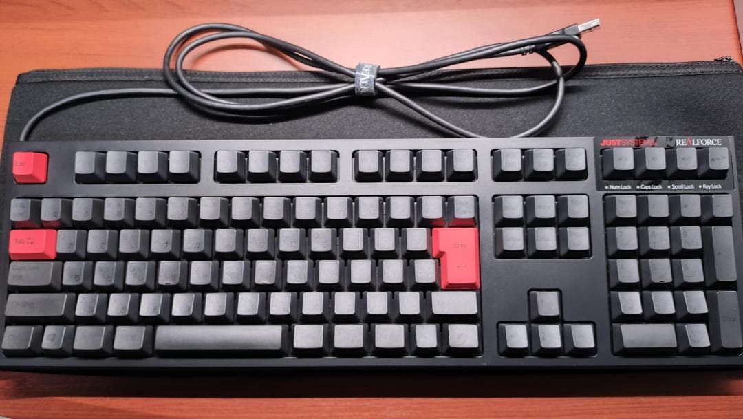 【フルオーバーホール済ジャストシステム】RealforceR2A-JP4-BKJ