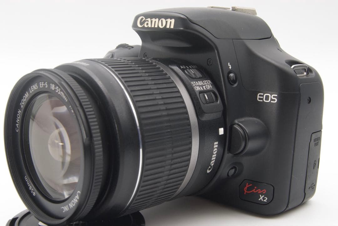 【元箱付】Canon EOS Kiss X2 レンズキット スマホ転送　一眼レフ