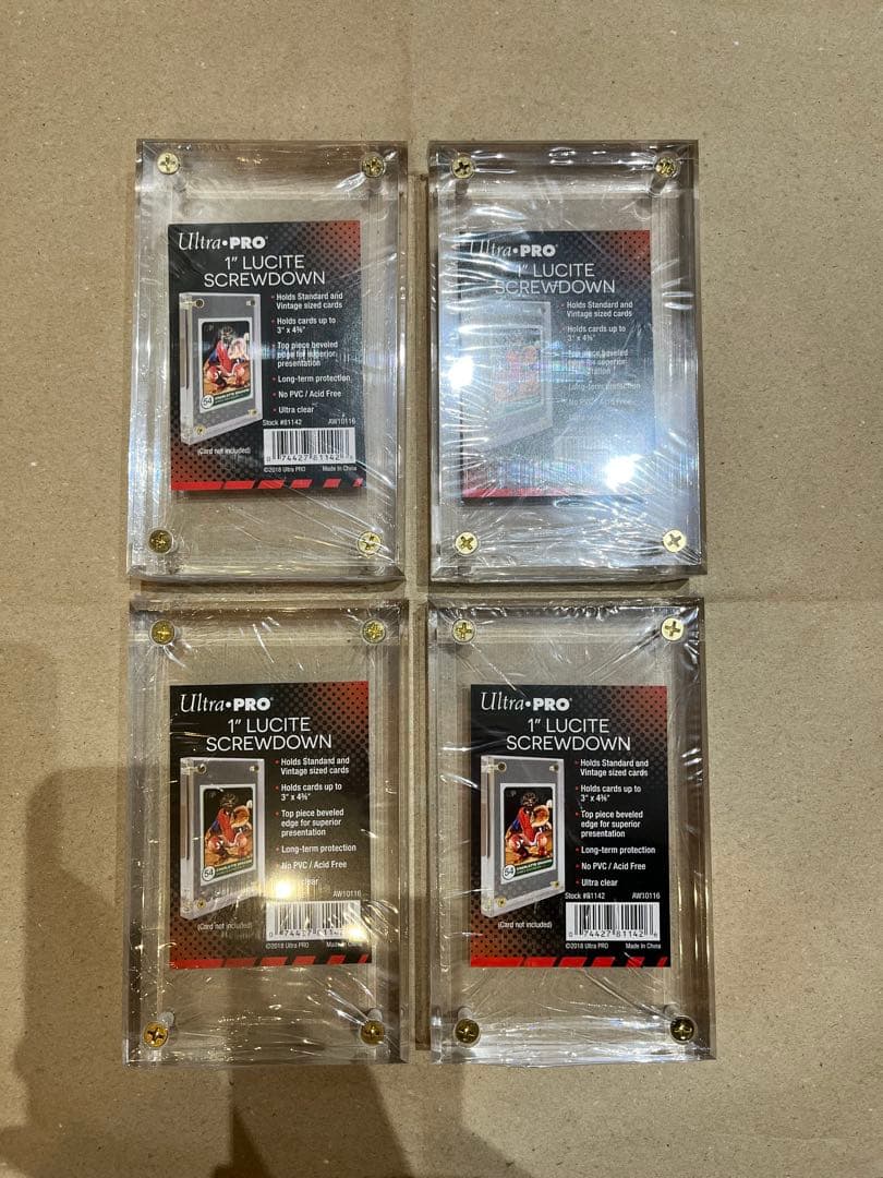 新品 未開封 ウルトラプロ 1インチ スクリューダウン&スタンド4個セット