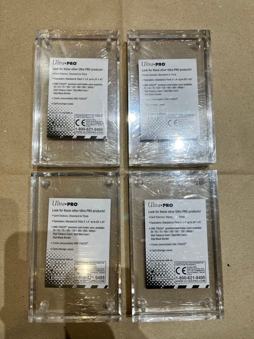 新品 未開封 ウルトラプロ 1インチ スクリューダウン&スタンド4個セット