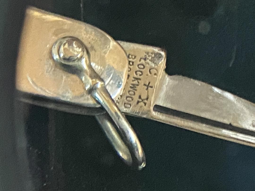 の*り様 1903年銀 STERLING★ホールマーク●ナイフ ビンテージ