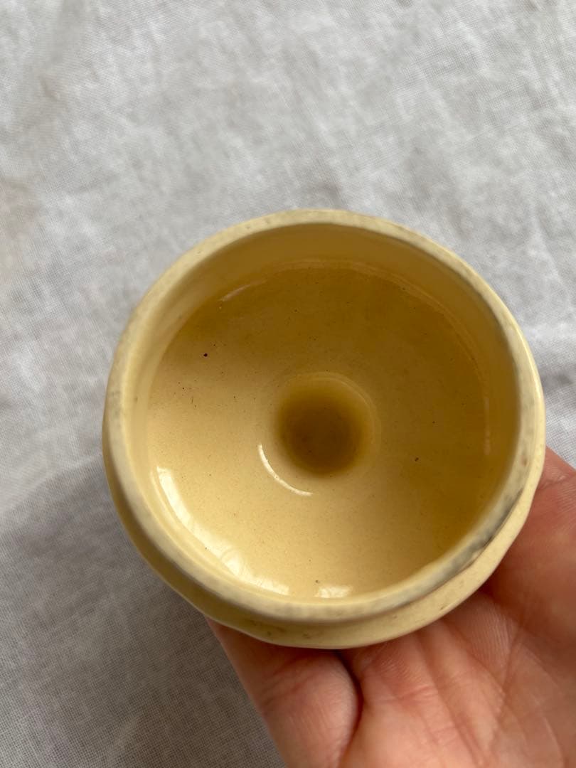 サルグミンヌ フランスアンティーク ティーポット クリーム 花器