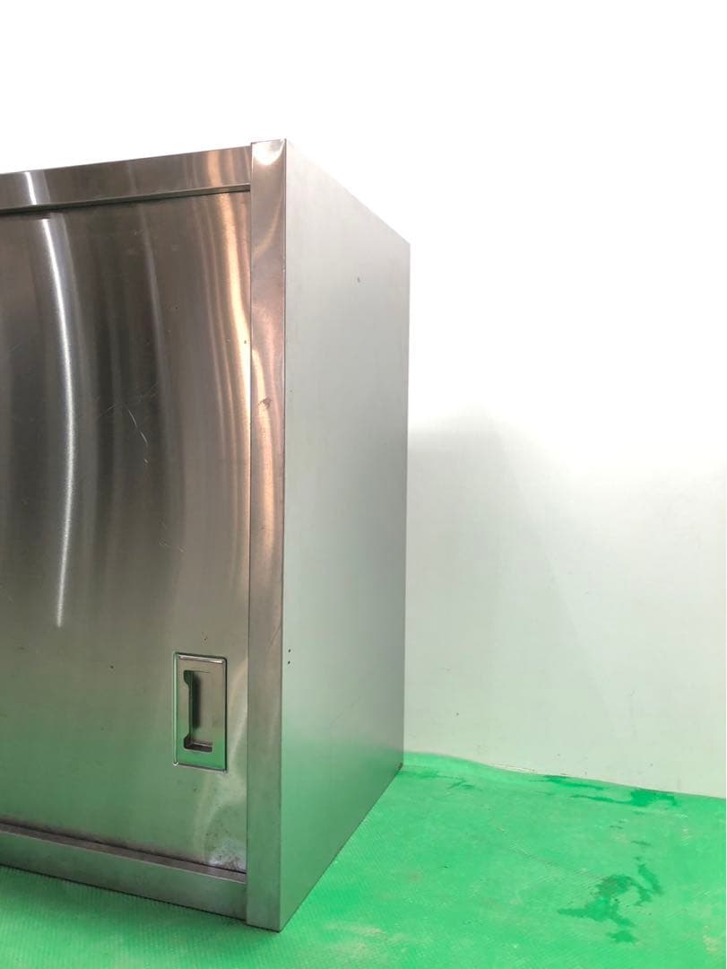☆地域限定送料無料☆工場整備品☆吊り戸棚　両面扉　幅1100 ステンレス