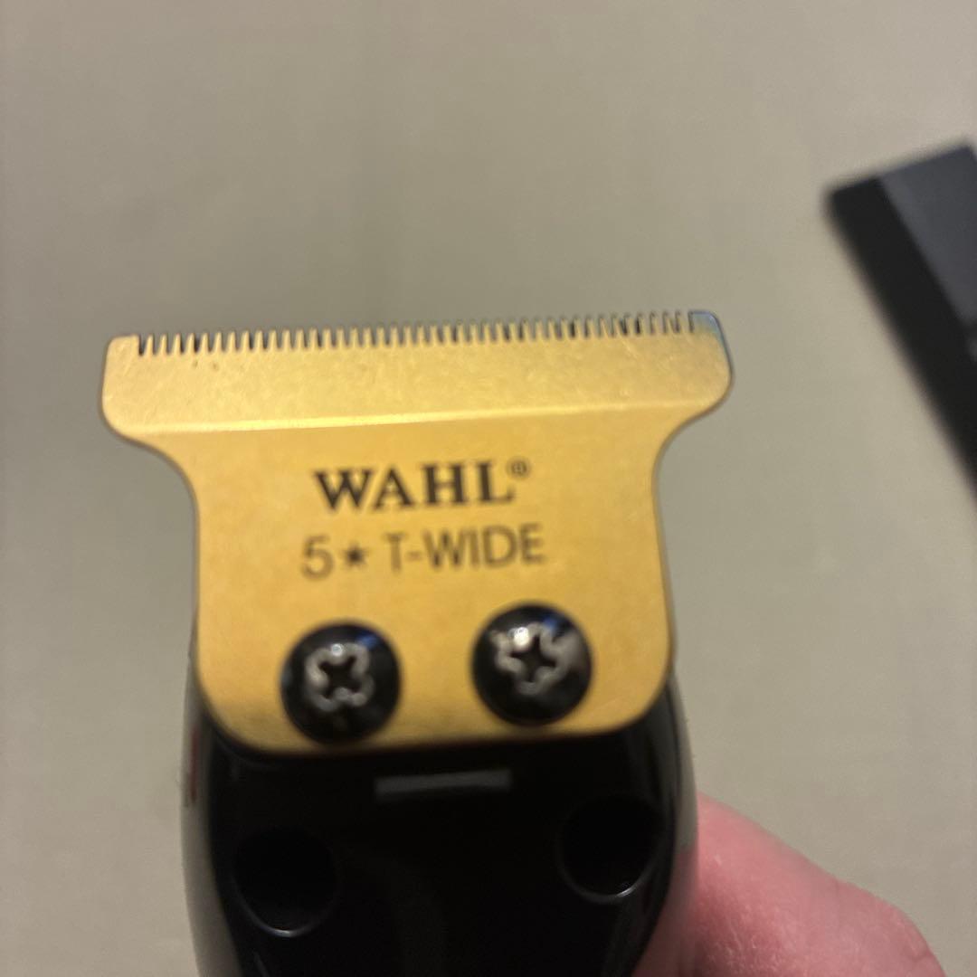 Wahl cordless Detailer Li ゴールド Tワイドトリマー