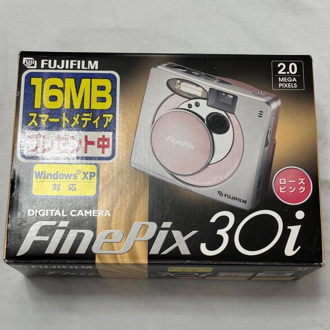 希少 富士フイルム FUJIFILM ファインピクス 30i ピンク デジカメ