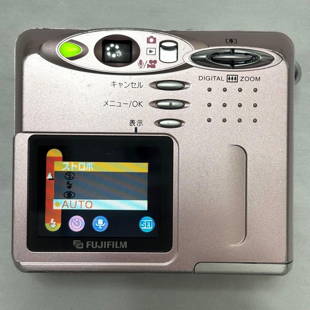 希少 富士フイルム FUJIFILM ファインピクス 30i ピンク デジカメ
