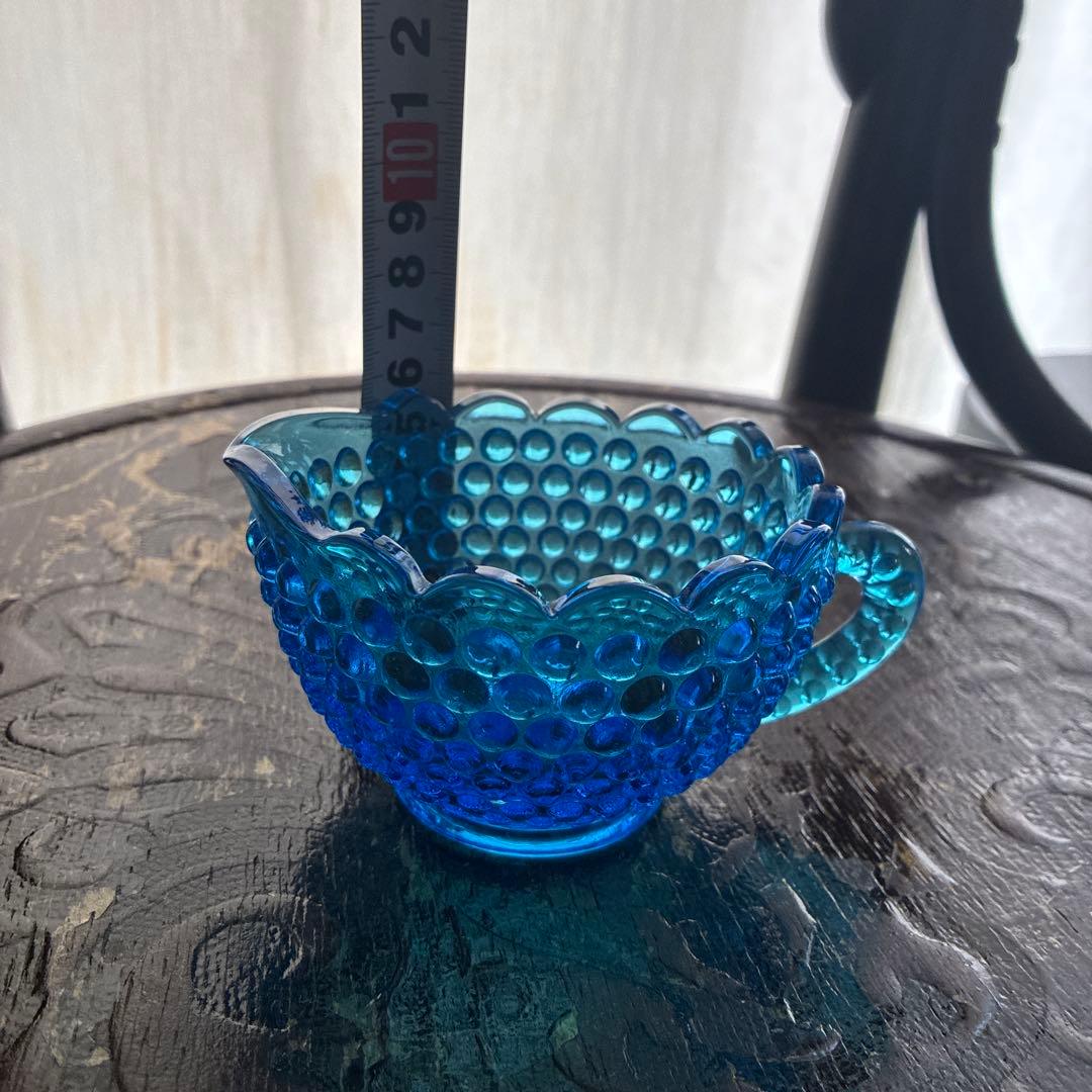アメリカビンテージKanawha glass companyシュガー&クリーマー