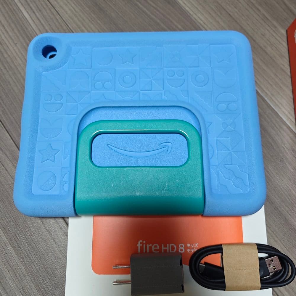 Amazon Fire HD 8 タブレット キッズモデル 耐衝撃キッズカバー付