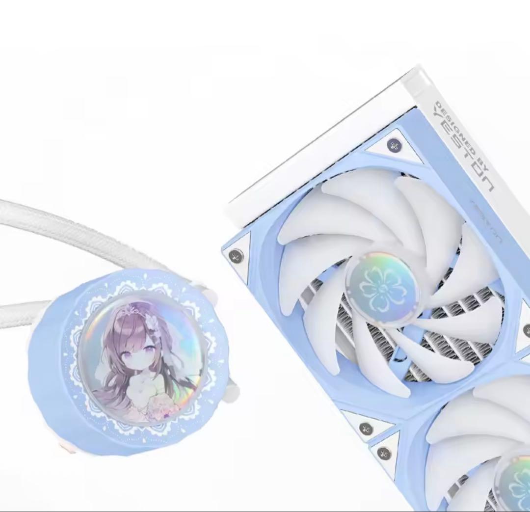 YESTON YT-360 CPU簡易水冷クーラー 嫁水冷