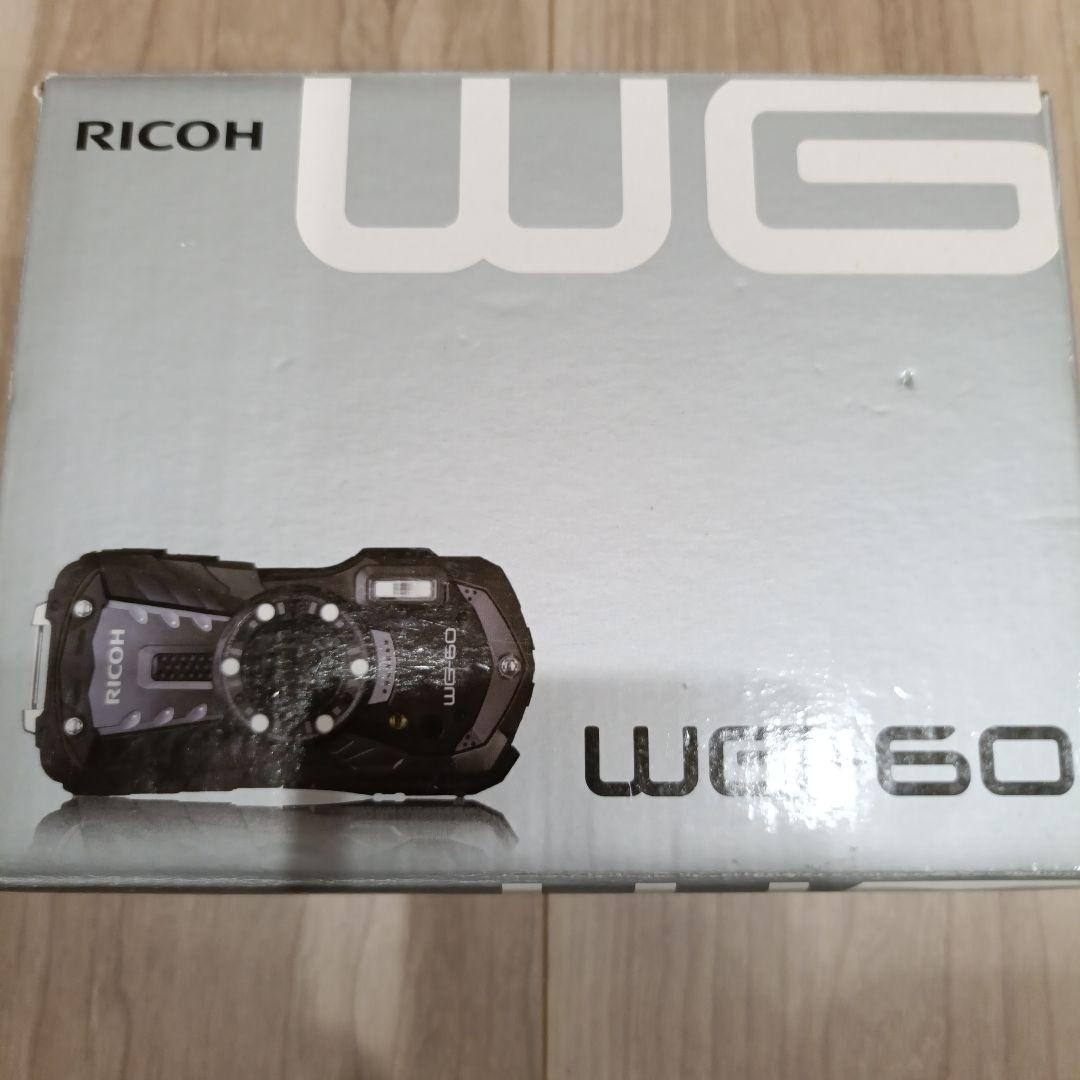 RICOH WG-60取説、付属、箱、全揃い【動作確認の使用のみ】
