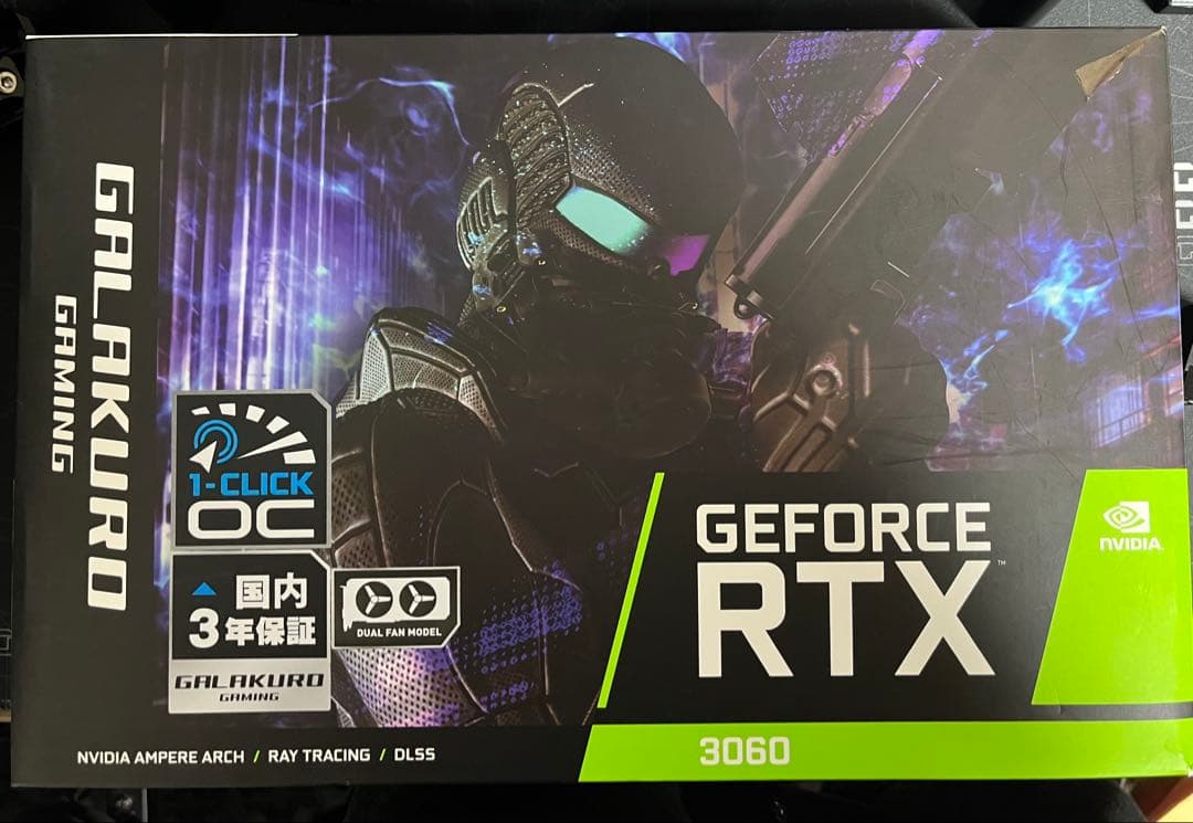 玄人志向 NVIDIA GeForce RTX3060 12G