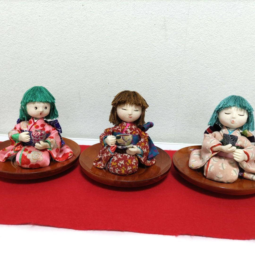 創作人形 お茶会 ひな祭り市松人形