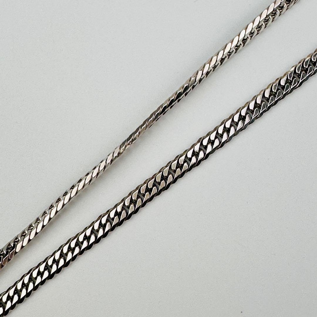 美品　レダシルマ インゴット　喜平 ペンダントネックレス Ag/Ge シルバー