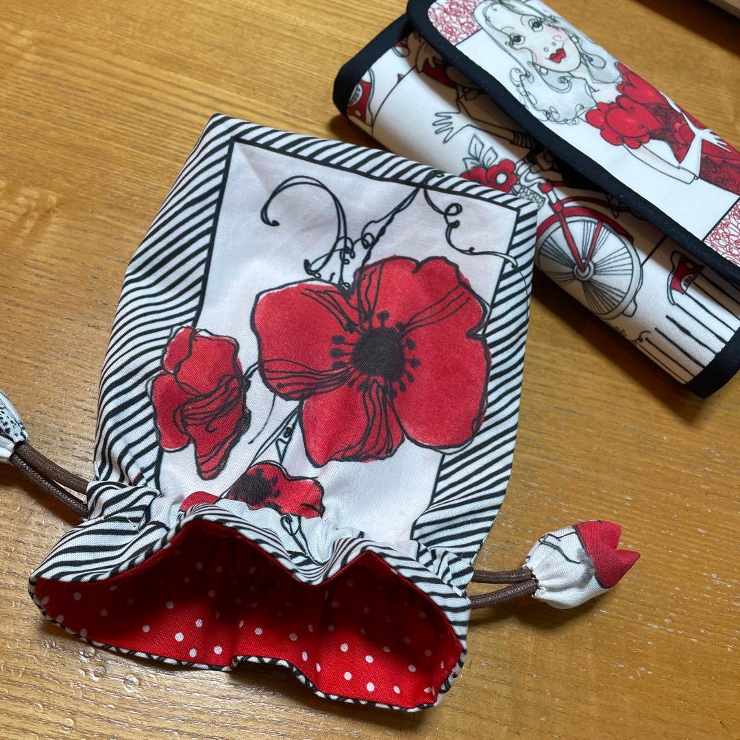 特価　長財布　やりくり財布　ハンドメイド　トートバッグ　巾着袋　ロラライハリス