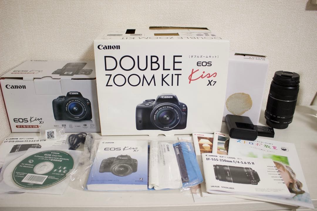 【11829】Canon EOS Kiss X7 ダブルズームキット