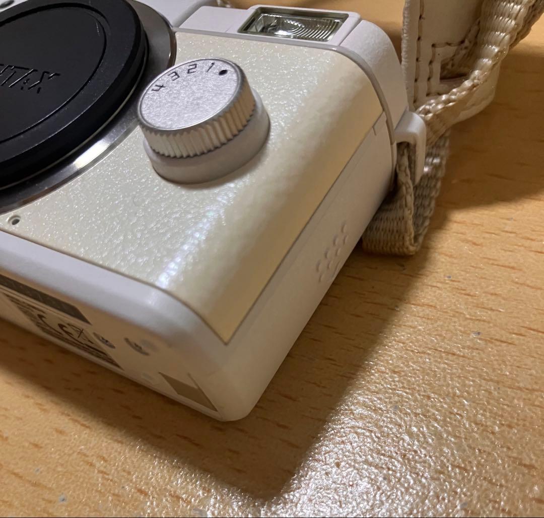 PENTAX コンパクトデジタルカメラ ホワイト