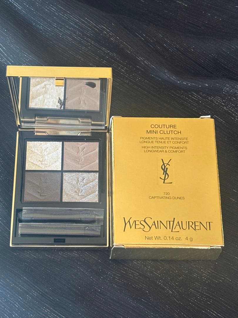 YSL クチュール ミニ クラッチ 720 アイシャドウ　イヴ・サンローラン
