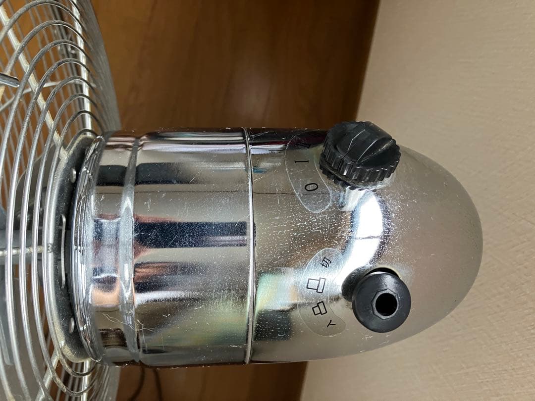 アンティーク風　扇風機　シルバー　　メタル　パール金属　インテリア