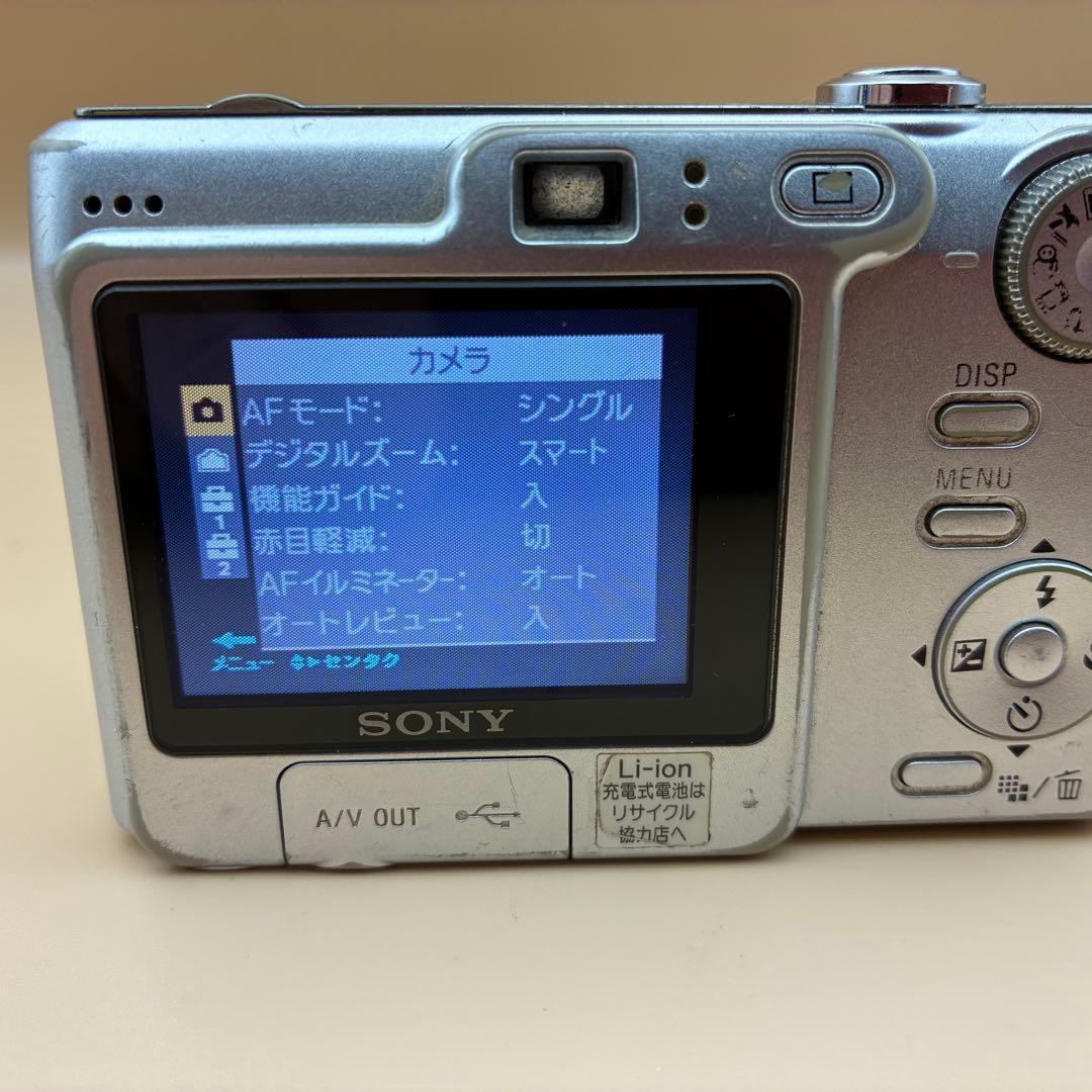 ★動作品★ SONY Cyber-Shot DSC-W35 オールドコンデジ