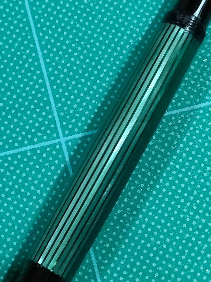 Pelikan　M400　#500　green　stripe　緑縞　万年筆