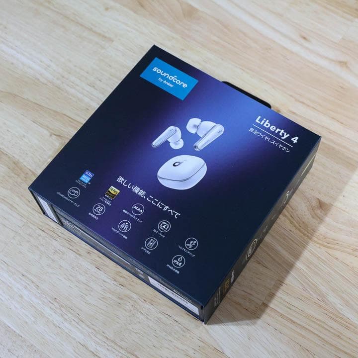 【美品・付属品完備】 Soundcore Liberty 4 ワイヤレスイヤホン