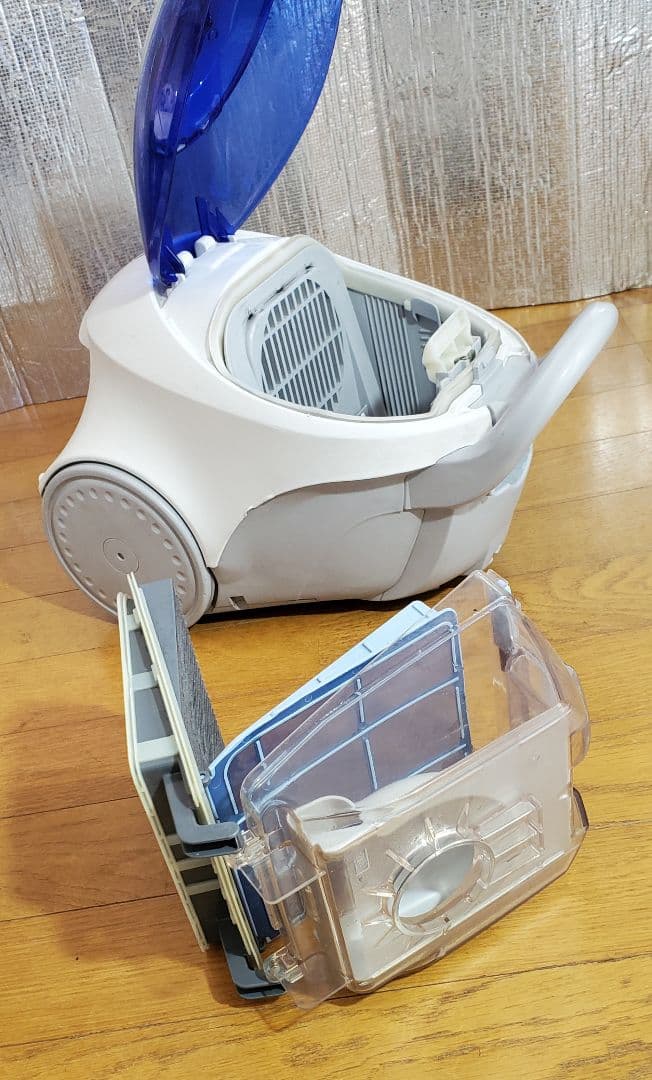 三菱電機　 サイクロン掃除機　 自走式パワーヘッド 　強力吸引 　除菌 清掃済