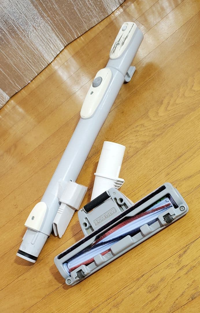 三菱電機　 サイクロン掃除機　 自走式パワーヘッド 　強力吸引 　除菌 清掃済