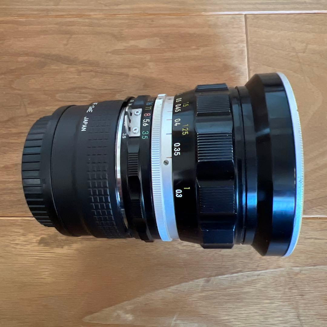 NIKKOR-UD Auto1:3.5f20mmとRAYQUAL NF-SαEF