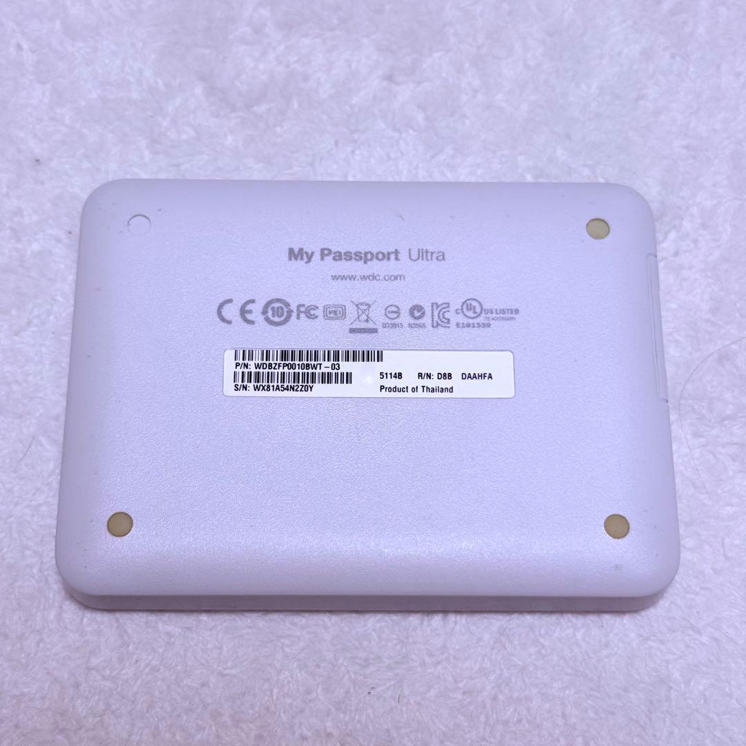 大容量 1TB WD ポータブル 外付けHDD