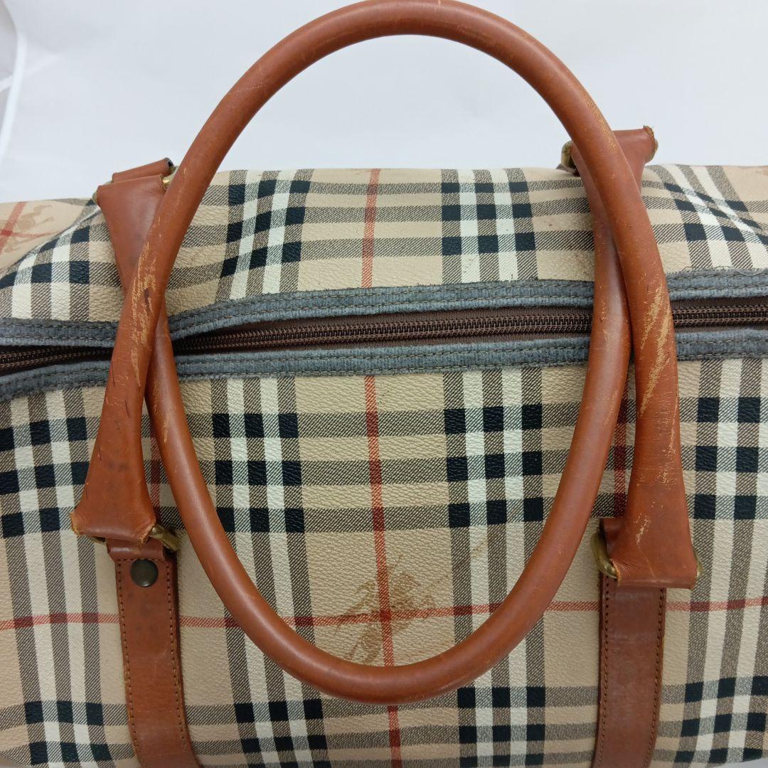 Burberry ノバチェック ボストンバッグ