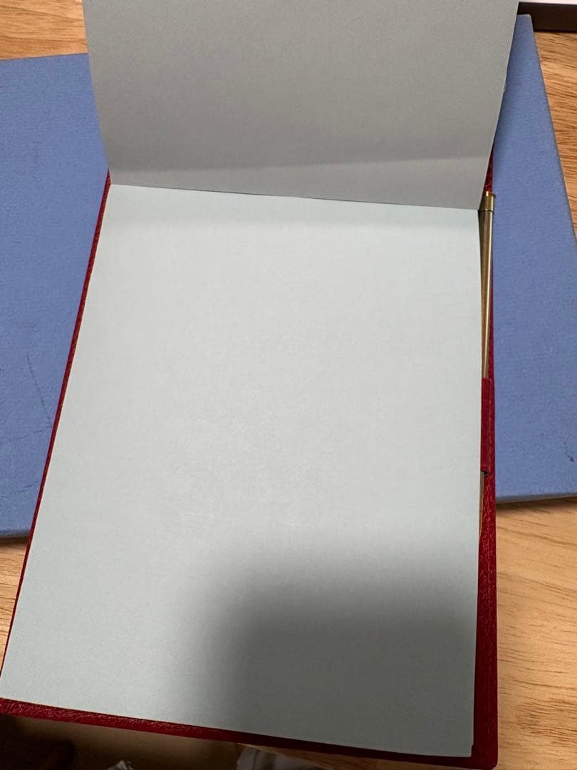 未使用 スマイソン Smythson ジョッター レッド Premier 廃盤品