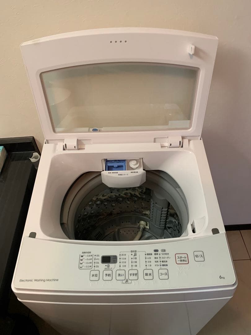 ニトリ　縦型洗濯機 NTR60 6kg