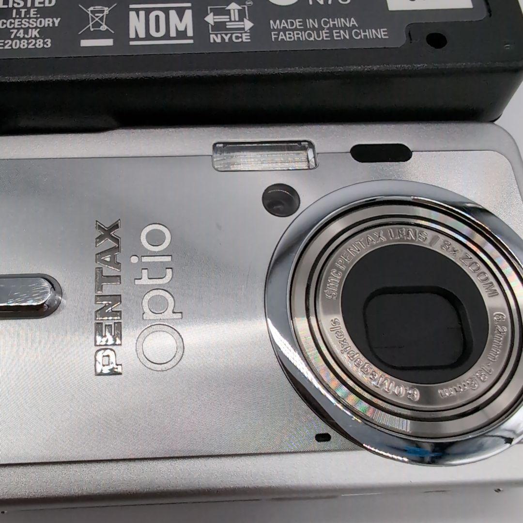 値下げPENTAXOptioS6 コンパクトデジタルカメラバッテリー充電器