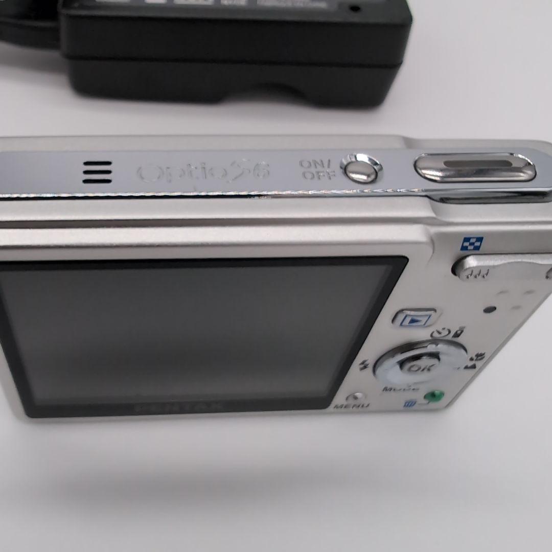 値下げPENTAXOptioS6 コンパクトデジタルカメラバッテリー充電器
