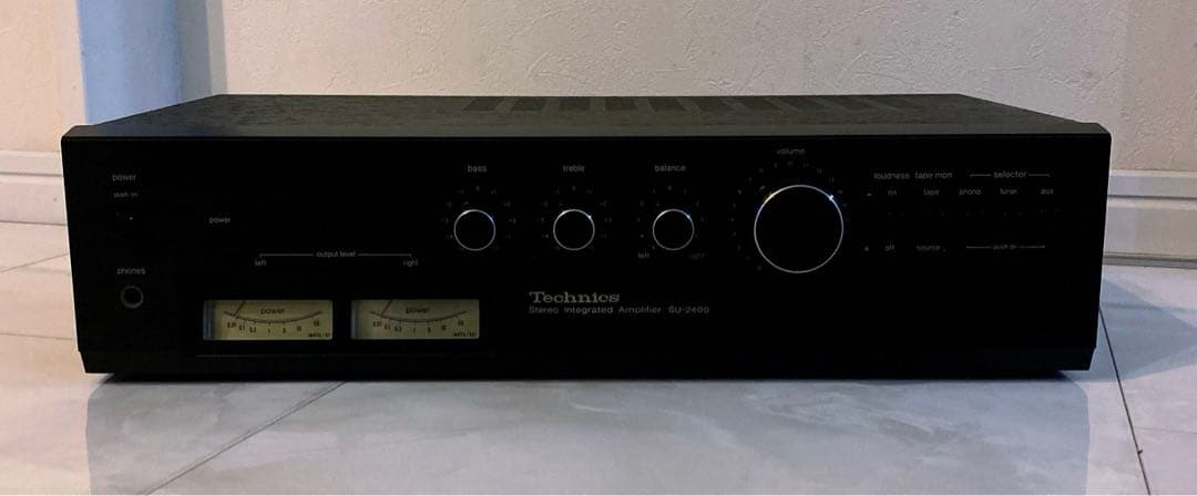 Technics プリメインアンプ SU-2400 動作品