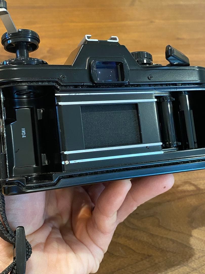 OLYMPUS OM-10 フィルムカメラ黒　35-105 マクロズーム　動作品