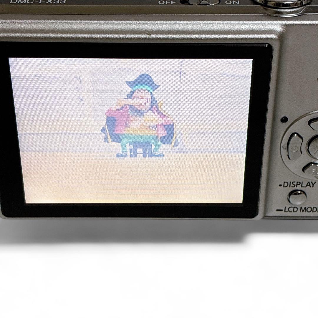 美品　パナソニック　Panasonic DMC-FX33 動作確認済み　シルバー