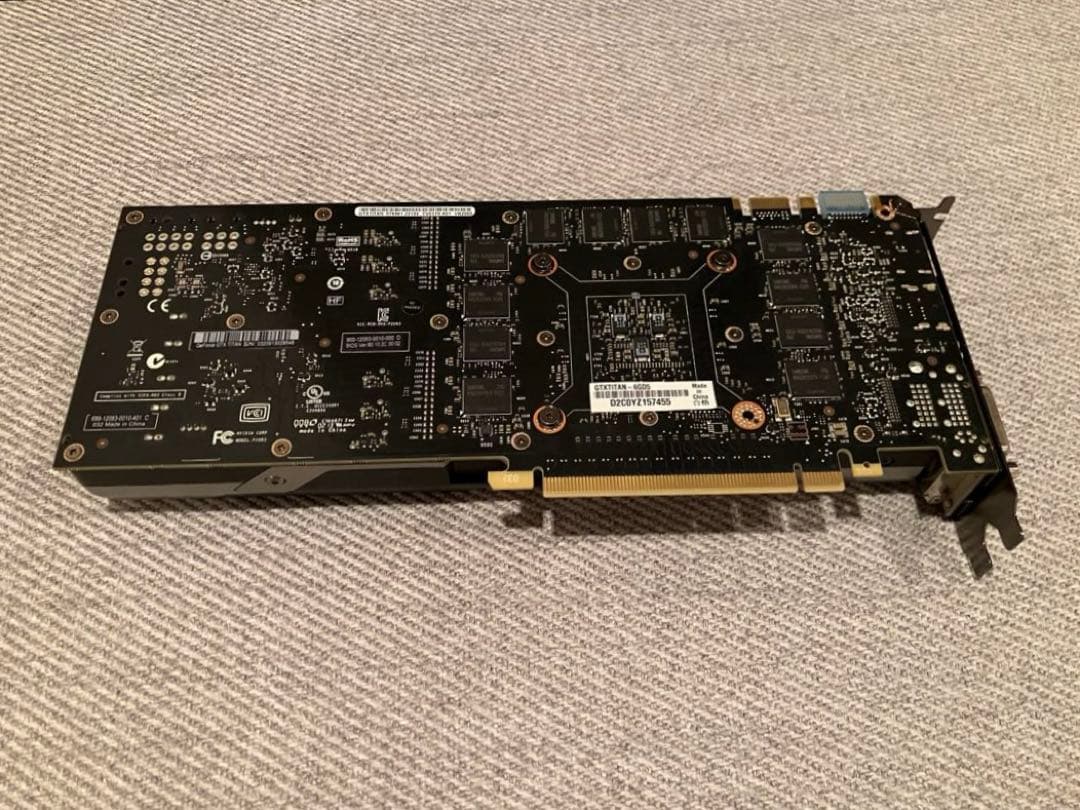 グラフィックボード・グラボ・ビデオカード Nvidia Geforce GTX TITAN 6GB