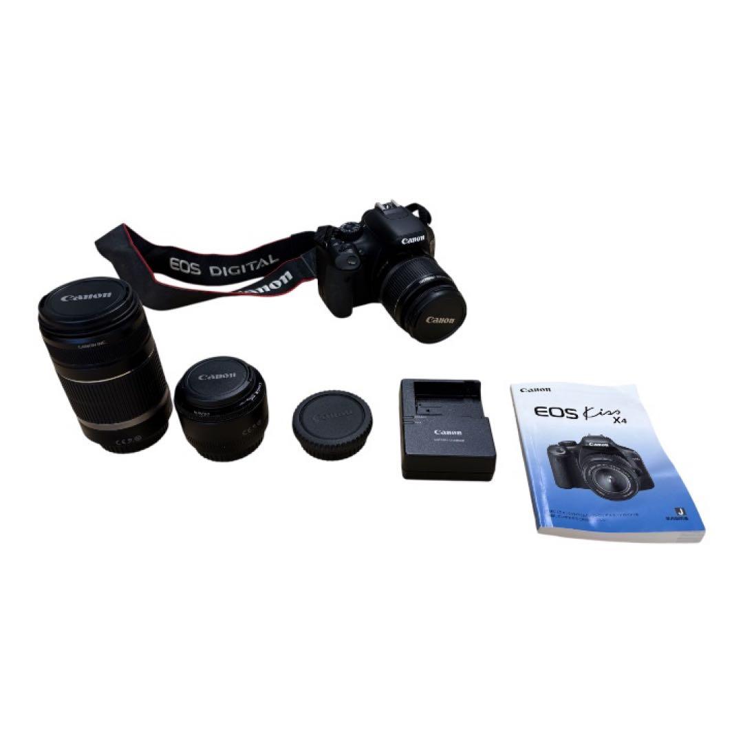 Canon EOS Kiss X4 ダブルズーム 美品 Crumplerバッグ付