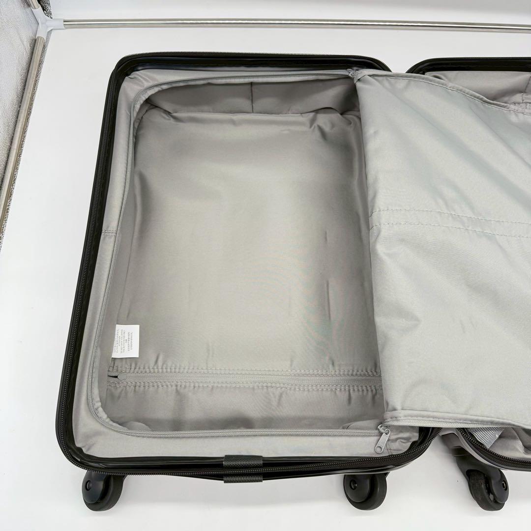 【廃盤】無印良品 バーの高さを自由に調節できるストッパー付き キャリー 33L