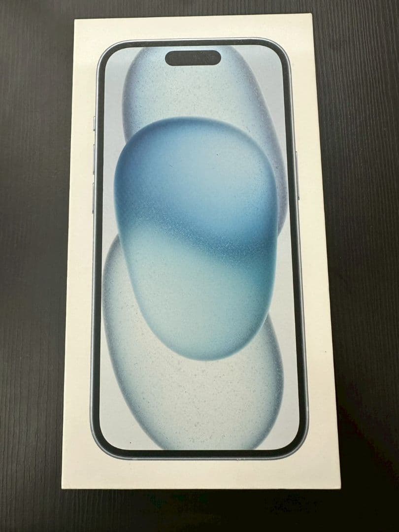 iPhone 15 128GB 保護フィルム貼付済み MTML3J/A ブルー
