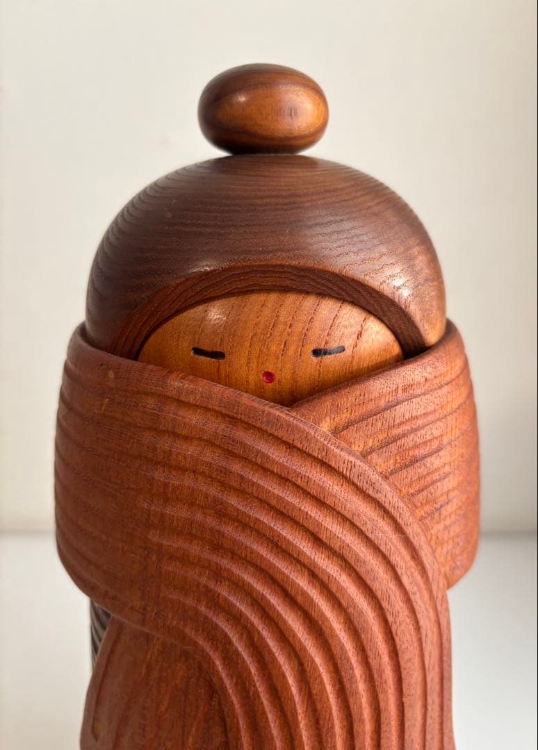 創作こけし　武田正志　こけし　武田まさし　伝統工芸　木彫Kokeshidoll