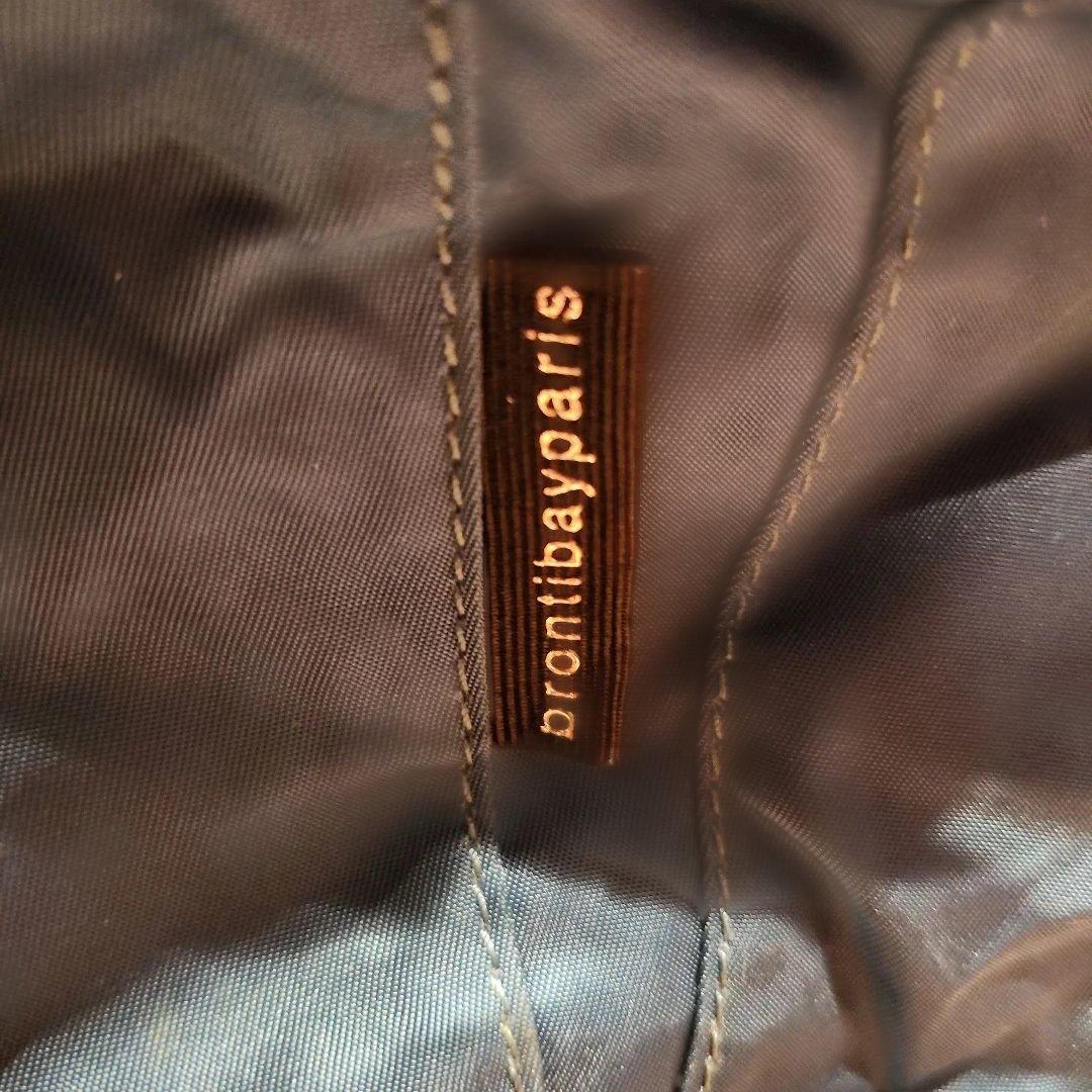BrontibayParis 2way ボストンバッグ　ショルダーバッグ　緑