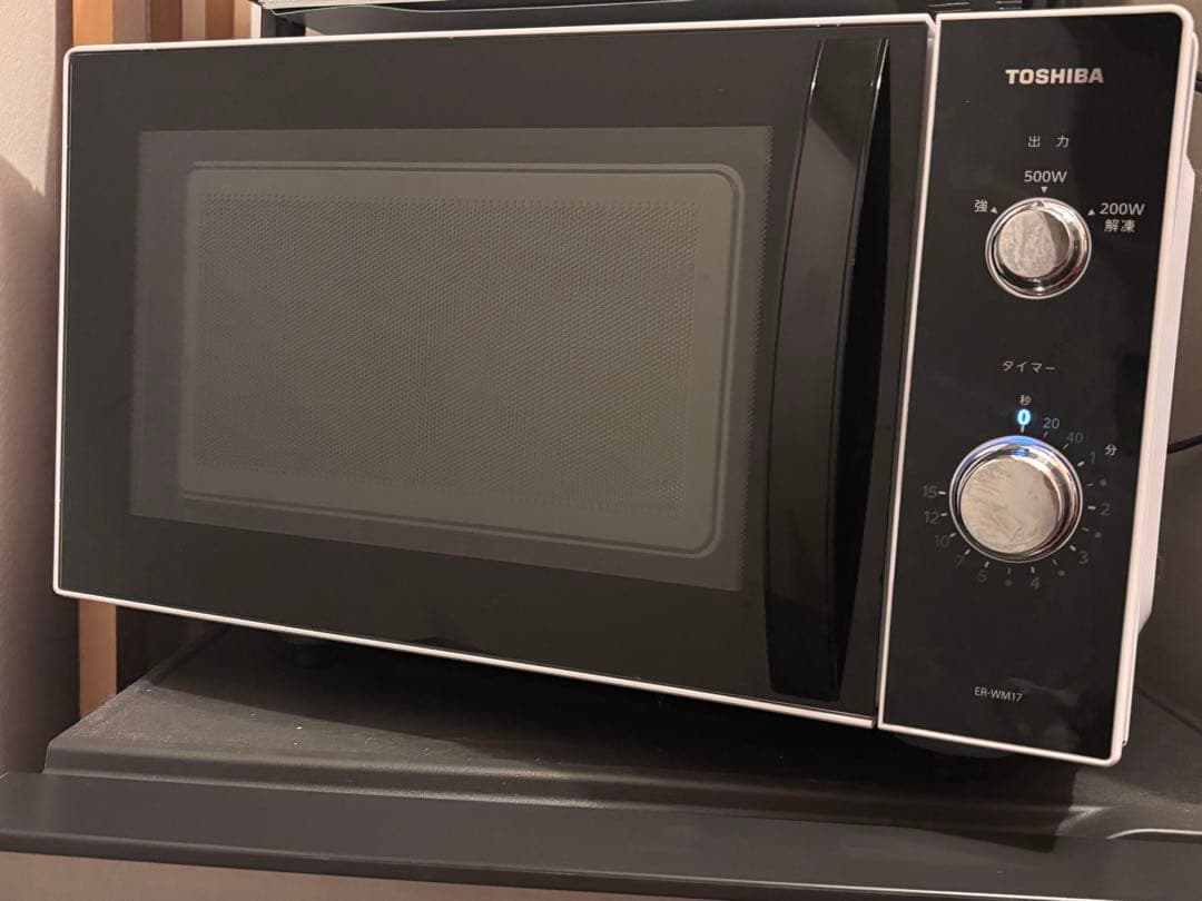TOSHIBA 単機能電子レンジ ER-WM17 2022年製