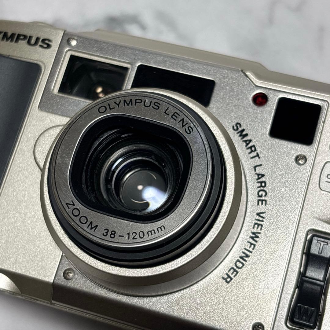 【美品】　OLYMPUS SUPERZOOM 120SF フィルムカメラ