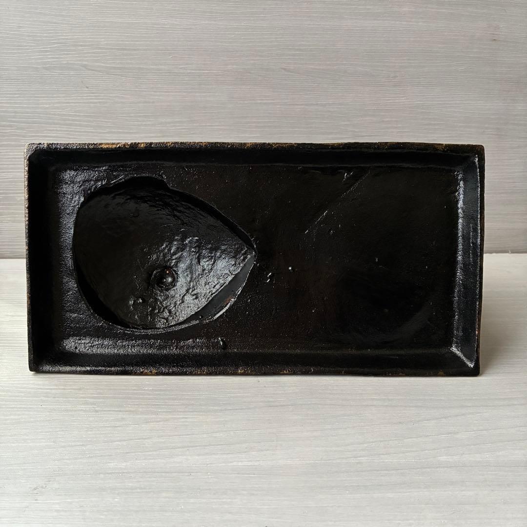 【縁起物】正昭作 鼠 袋引き 置物 干支 子 彫刻 工芸品　ブロンズ