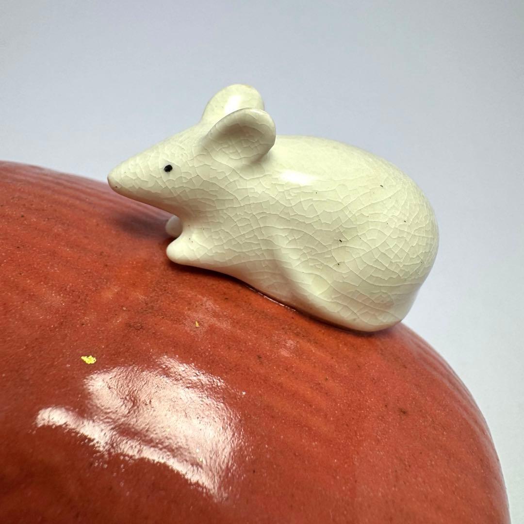 たち吉 ねずみ 子 鼠 金箔 陶器 置物 干支 セット インテリア 伝統工芸