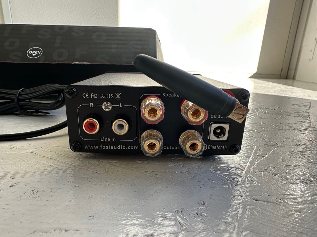 Fosi Audio BT20A Bluetooth 5.0 パワーアンプ